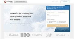 Desktop Screenshot of ccleanercloud.com